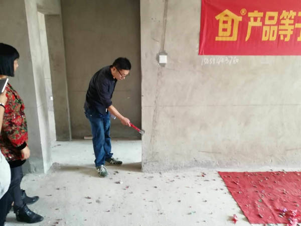 【博進(jìn)裝飾】恭賀嶺秀山南宋女士與上鄭廣場曹先生兩家工地吉時同開